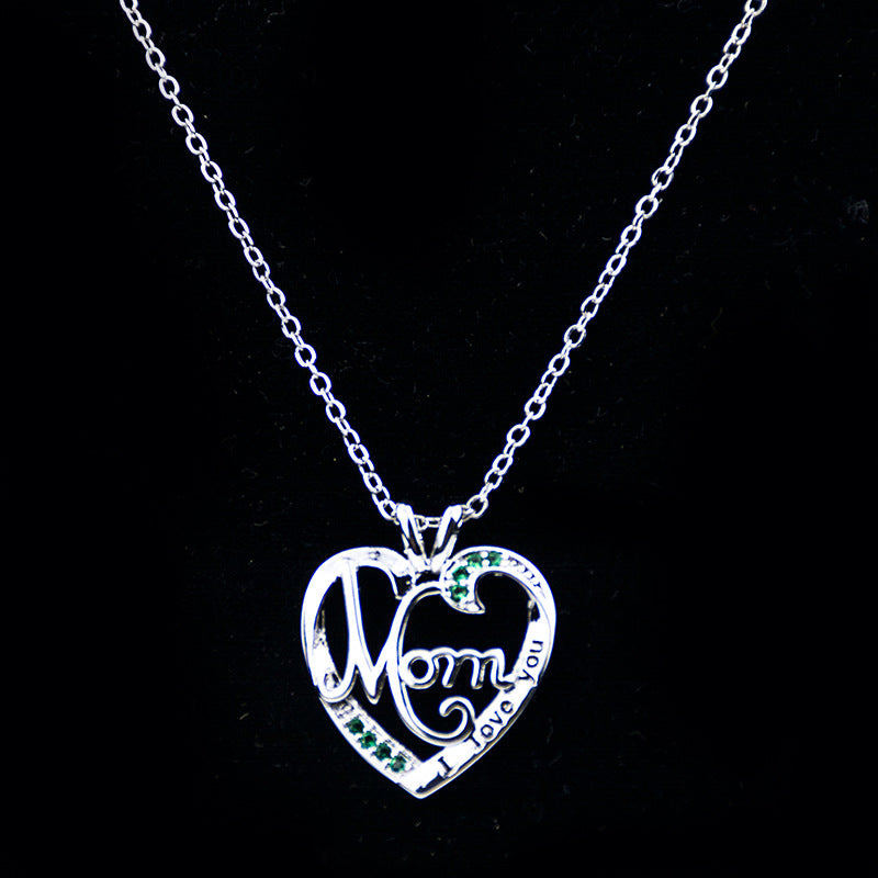 I love you MOM necklace