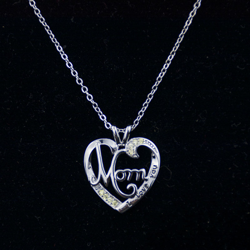 I love you MOM necklace