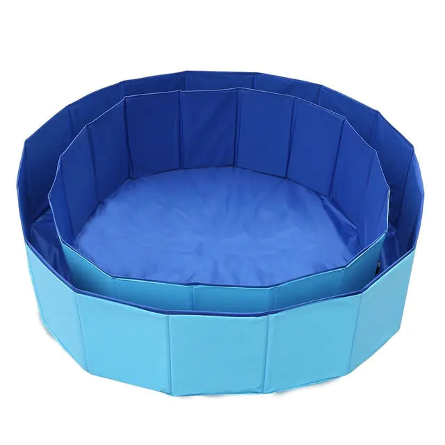 PVC Foldable Dog Pool Pet Bathtub Wash Pool Outdoor Indoor Swimming Tub Summer Cooling Bathing Pool Pet Dog Supplies