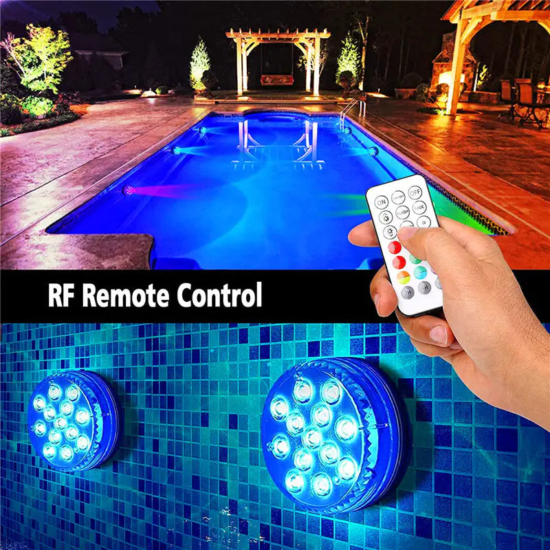 RGB LED Underwater Swimming Pool Light