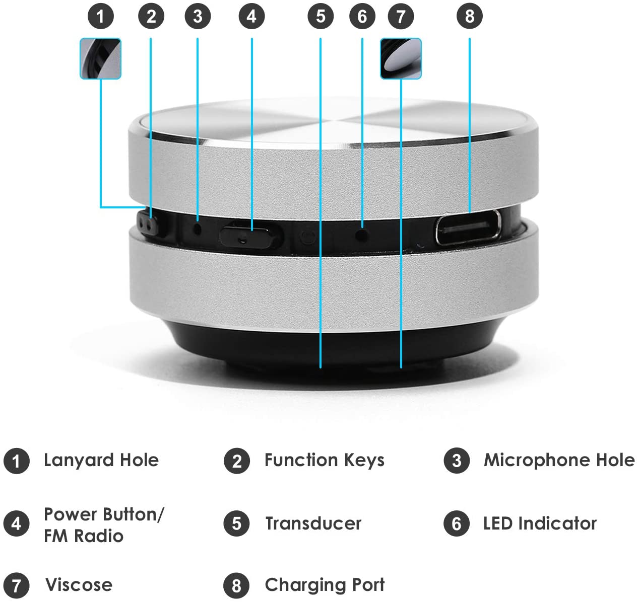 Vibration Bluetooth Speaker