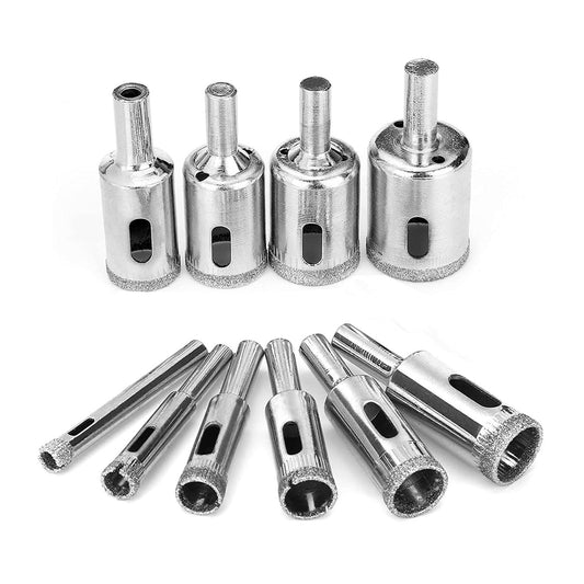 10 Pieces Diamond Cutting Drill Bits