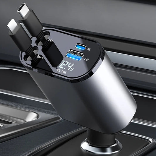 Luxinsly Retractable Car Charger